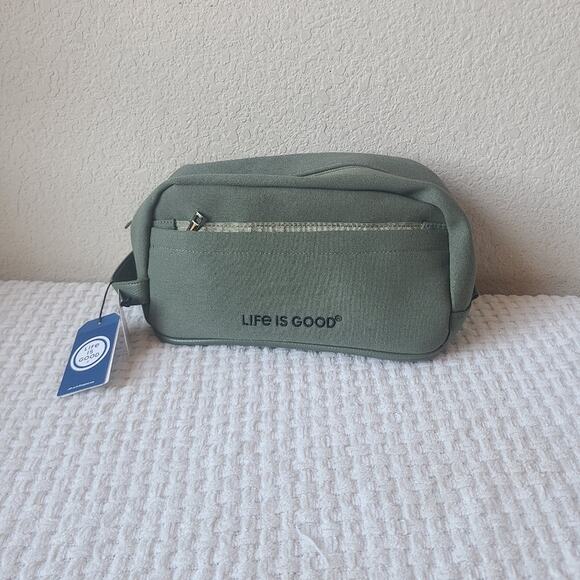 Life Is Good Handbags - Life Is Good Moss Green Travel Bag